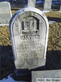 Mary Brian Wheeler Dehoff