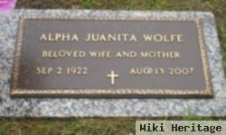 Alpha Juanita Holman Wolfe