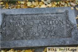 Mary Jones Ashton