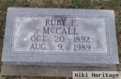 Ruby E. Mccall