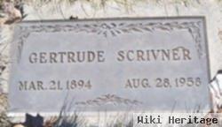 Gertrude M Smetherman Scrivner