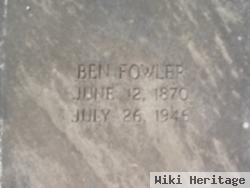 Benjamin "ben" Fowler