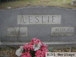 Betty Glennie Leslie