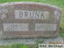 Ada V Shank Brunk