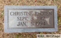 Christine Rhoten