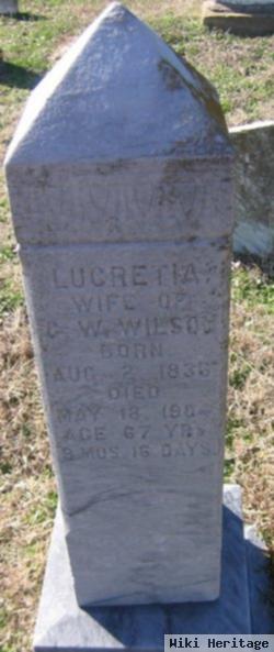 Lucretia Wilson