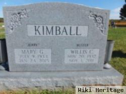 Mary G Kimball