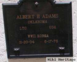 Albert H Adams