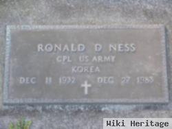 Ronald D Ness