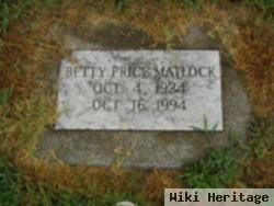 Betty Price Matlock