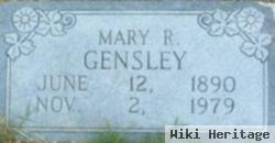 Mary R Gensley