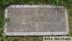 John Paul Shannon