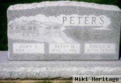 Betty M. Hood Peters