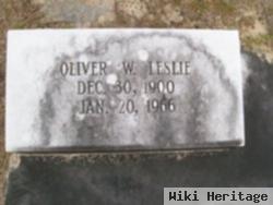 Oliver W Leslie