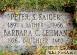 Barbara Cecelia Saiger Lehman