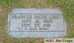 Frances Irene Griffith Gibbs