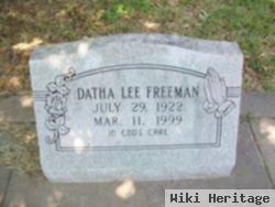 Datha Lee Freeman Freeman