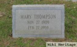 Mary Thompson