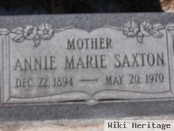 Annie Marie Saxton