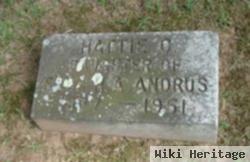 Hattie C Andrus