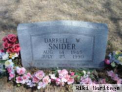 Darrell W. Snider