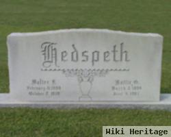 Mattie Lee Gardner Hedspeth