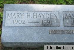 Mary H. Hayden