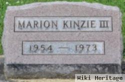 Marion Dale Kinzie, Iii