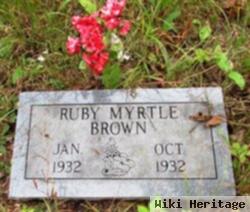 Ruby Myrtle Brown