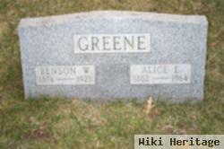 Benson W Greene