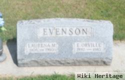 Enoch Orville "orv." Evenson