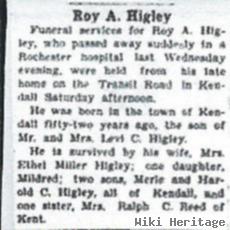 Roy Anson Higley