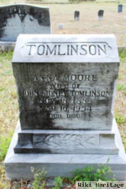 Rose Anna Moore Tomlinson