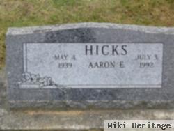 Aaron E Hicks