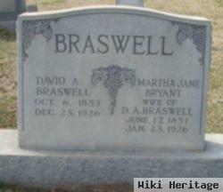 Martha Jane Bryant Braswell