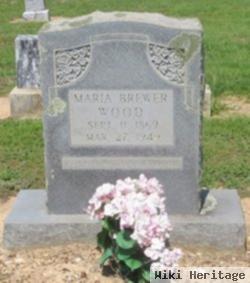 Maria Dike Brewer Wood