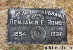 Benjamin F "frank" Roney