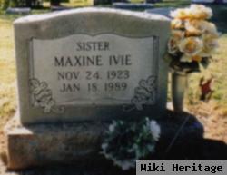 Maxine 'mack' Ivie Ivie