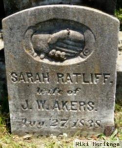 Sarah J. Ratliff Akers