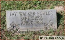 Fay Nannie Walker Fowler