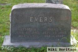 Sarah Elizabeth Harvey Evers