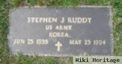 Stephen J Ruddy