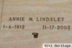 Annie M. Lindsley