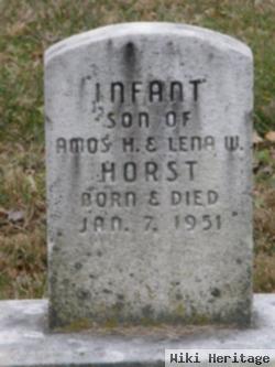 Infant Son Horst