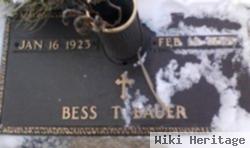 Bess Tilla Surber Bauer