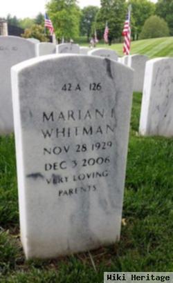 Marian Irene "billie" Sands Whitman