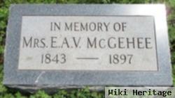 Mrs E. A. V. Mcgehee