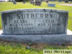 Pearl L Sutberry