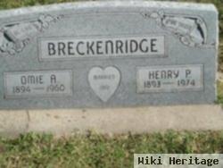 Omie A Breckenridge