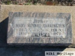 Mary "minnie" Sullivan Harrington